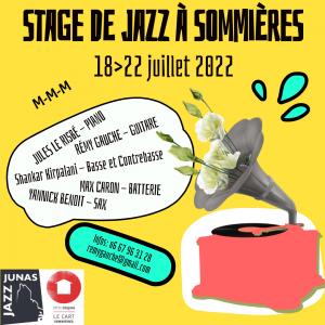 STAGE Jazz SOMMIERES 2022